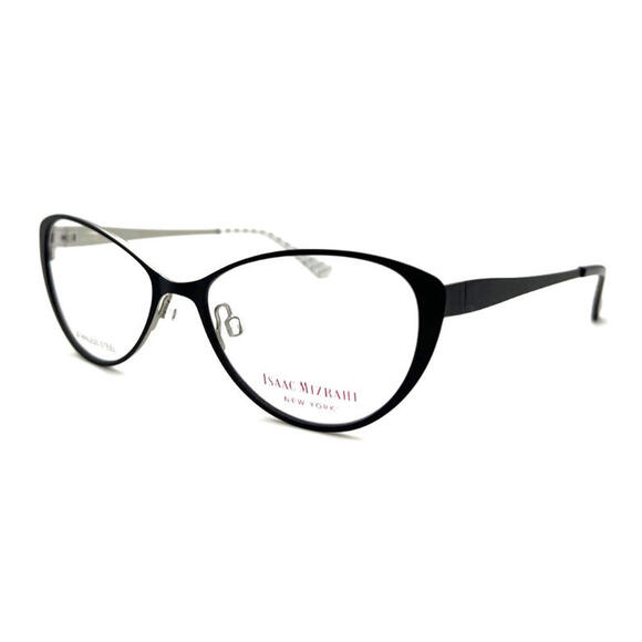 NEW ISAAC MIZRAHI IM30028 BK BLACK AUTHENTIC EYEGLASSES 52-15-135,New Products : American Fashion Style Bags On Sale